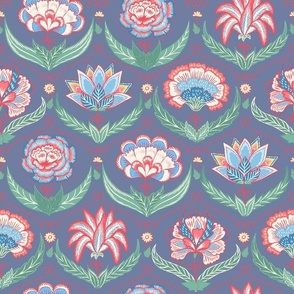 Floral symmetrical design