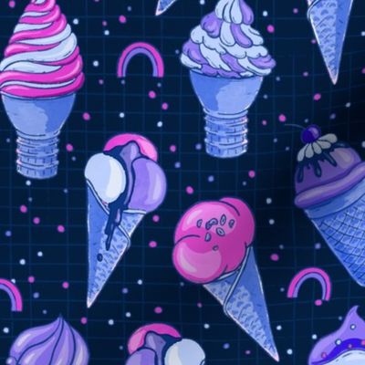 ice cream_neon