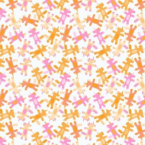 Unicorns Pink Orange