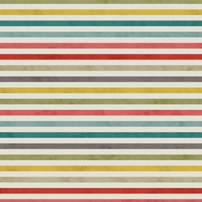 retro color stripes - complementary (large)