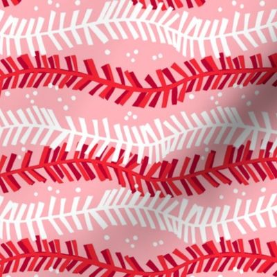 Holiday Banner on Pink - small