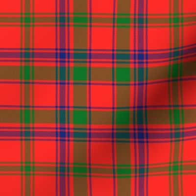 Bain / MacBain tartan #2, 6" bright