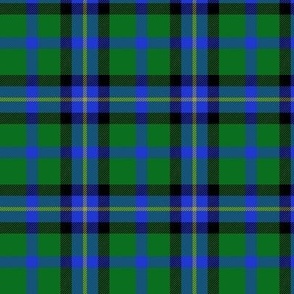 Bain tartan, 3" bright