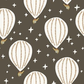 Brontosaurus Hot Air Balloons x Brown