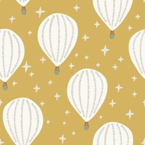 Hot Air Balloons x Yellow