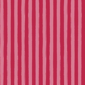 Viva magenta stripes / Small scale