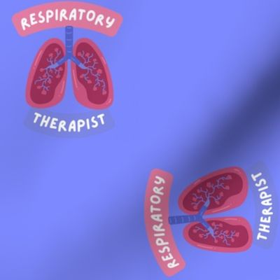 Respiratory Therapist Lungs Fun Colors Anatomy