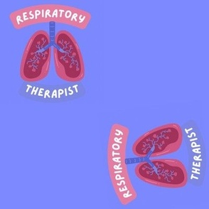 Respiratory Therapist Lungs Fun Colors Anatomy