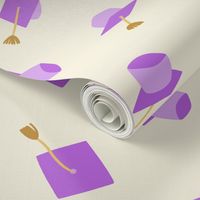 Medium Purple Graduation Caps