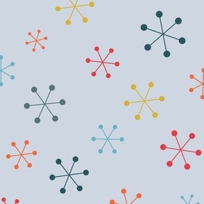 Colorful Snowflakes