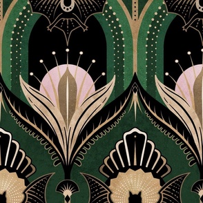 Art Decor Gatsby Green Velvet, Upholstery Fabric - Inspire Uplift