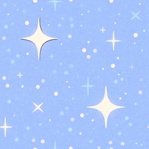 Sparkly Stars Pattern