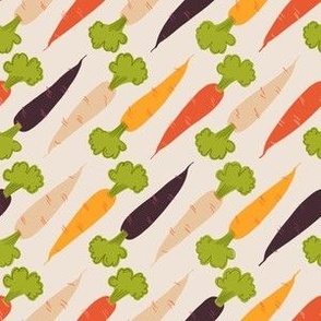 Coloful carrots 