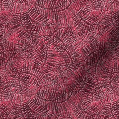 Palm Textured Bas Relief Tropical Neutral Interior Texture Monochromatic Pink Blender Jewel Tones Viva Magenta Pink CelebrateVivaMagentaCOY2023 BE3455 Dynamic Modern Abstract Geometric