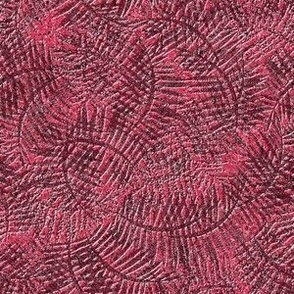 Palm Textured Bas Relief Tropical Neutral Interior Texture Monochromatic Pink Blender Jewel Tones Viva Magenta Pink CelebrateVivaMagentaCOY2023 BE3455 Dynamic Modern Abstract Geometric