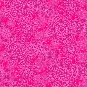 Neon Fireworks - SMALL - Pink