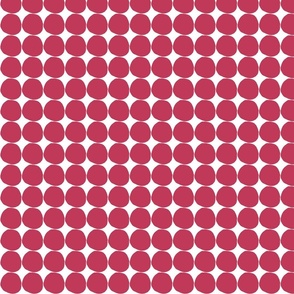 Viva magenta Dot pattern small