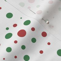 Red and Green Polka Dots