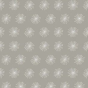 Dandelion Wishes - Light Grey