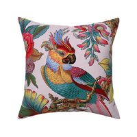 Edwardian Parrot ~  Soft on Dauphine du Versailles _  Copyright Peacoquette 2022