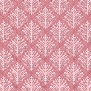 Blush Eloise Garden Leaves Textured Small Scale