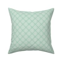 Tea Green Eloise Garden Leaves Textured Small Scale