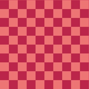 Checkerboard 2023 Pantone Viva Magenta + Pink