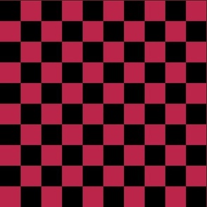 Checkerboard 2023 Pantone Viva Magenta + Black