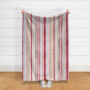 viva magenta rustic stripes - ignite stripes - viva magenta wallpaper and fabric