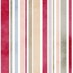 viva magenta rustic stripes - ignite stripes - viva magenta wallpaper and fabric