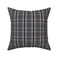 Graphite plaid small scale