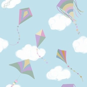 Sky with kites