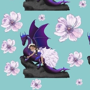 A princess and her purple dragon (Large)-4