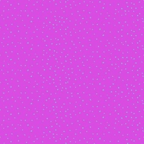 Micro Dots // Boho Sky on Neon Bloom