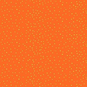 Micro Dots // Yellow on Orange