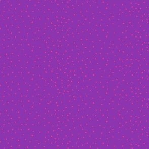 Micro Dots // Hot pink on Purple 