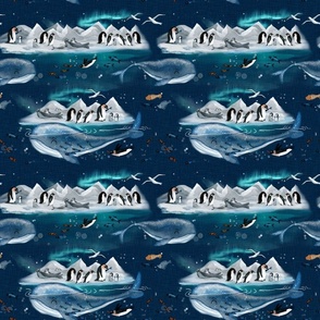 antarctic navy 9 inch tatracottagedesigns