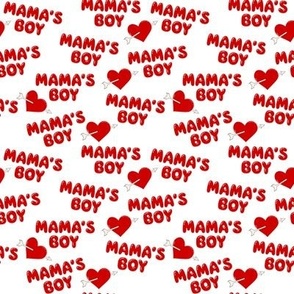 Small / Mama's Boy Valentine Boy
