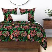 Rose Gold Tropical Escape (large scale) 