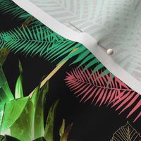 Rose Gold Tropical Escape (large scale) 