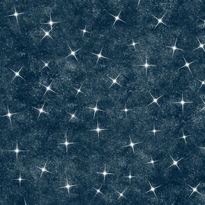 Constellation Dinosaurs on midnight blue night sky coordinate