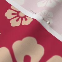 japanese sakura flowers viva magenta