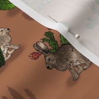 Jackrabbits and Cacti (small scale) 