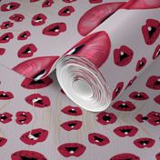Lips - poppies