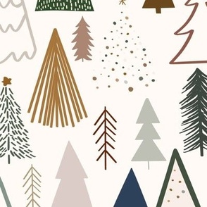 Large / Boho Christmas Trees