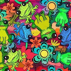 Tossed Frogs 