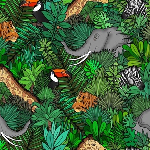 Jungle Safari (large scale) 