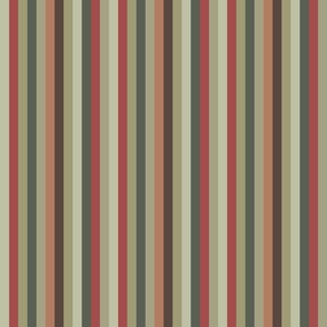 earthy stripes - vertical earthy stripes - stripes fabric and wallpaper