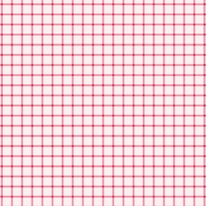 Delicate Plaid Check in Red