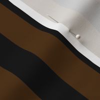 Brown and Black Wide Steampunk Stripe